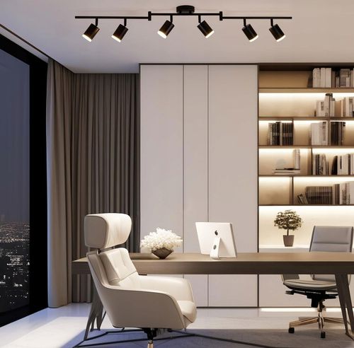 Lampa sufitowa kinkiet spot oprawa halogenowa natynkowa 6x GU10 na Arena.pl