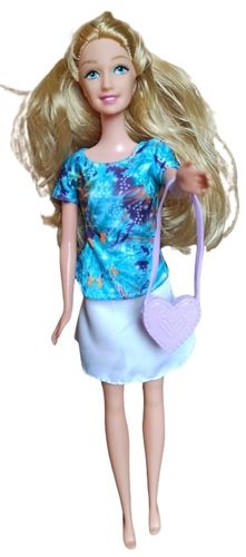 Ubranka dla Lalek SPÓDNICA BLUZKA TOREBKA spódniczka  A1 na Arena.pl