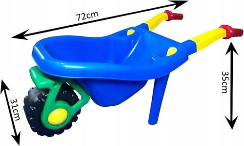 ZESTAW DO PIASKOWNICY WÓZEK TACZKA + POJAZD WADER na Arena.pl