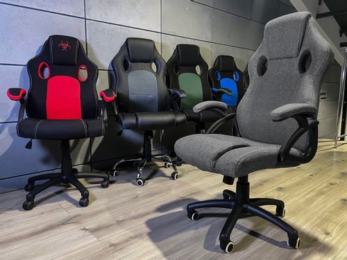 Fotel obrotowy do biurka CARRERA M STONE FABRIC na Arena.pl