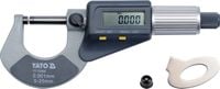 mikrometr 0-25mm z wyświetlaczem cyfrowym - yt-72305