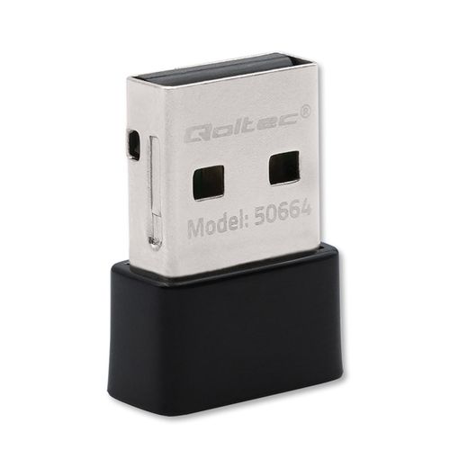 Qoltec Bezprzewodowy Mini Adapter USB Wi-Fi | Standard AC | 650Mbps na Arena.pl