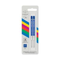 wkład do długopisu parker niebieski f bl2szt 5424