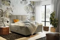 Łóżko kontynentalne VADUZ bezowe 160x200