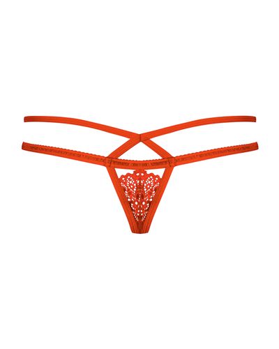 obsessive 838-tho-3 stringi czerwone l/xl na Arena.pl