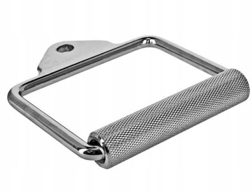 Uchwyt do wyciągu atlasu pojedynczy obrotowy ryflowany stalowy mocny na Arena.pl