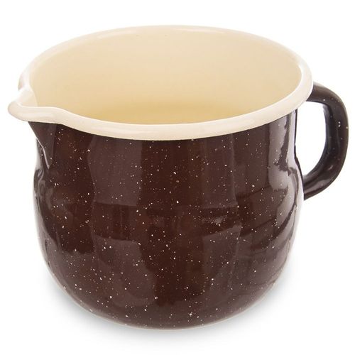Kubek emaliowany brązowy BROWN 1,2 l na Arena.pl