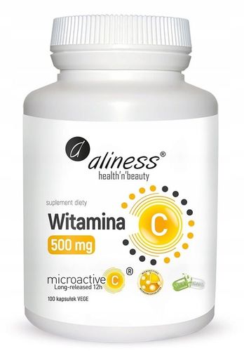 Aliness WITAMINA C 500mg PRZEDŁUŻONE UWALNIANIE na Arena.pl