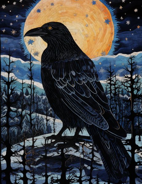 Plakat 50x65cm Kruczy Mąciciel zdjęcie 1