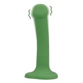 Non-Phallic Vibrating Dildo - Small - Forest Green