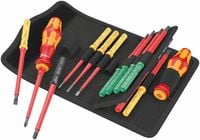 zestaw wkrętaków kraftform kompakt vde 17 universal 1, 17cz. - w05006611001