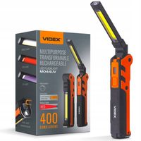 2 x LATARKA LED VIDEX WIELOFUNKCYJNA ŁADOWANA 400 Lm