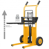 WÓZEK TRANSPORTOWY UDŹWIG 200 KG, PODNOSZENIE 900 MM CORMAK WLTB