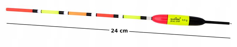 Spławik Przelotowy z BALSY SHARK Perfekt Hunter 3,0 g / 24 cm zdjęcie 2