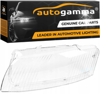 Klosz Szkło do Reflektora Lamp Audi A8 D3 S8 4E Lift (2002-2010) Lewa