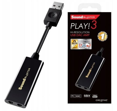 Karta dźwiękowa CREATIVE Sound Blaster PLAY! 3 na Arena.pl