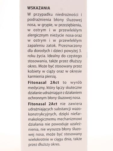 Fitonasal 2ACT BIO - Aboca - 15ml na Arena.pl