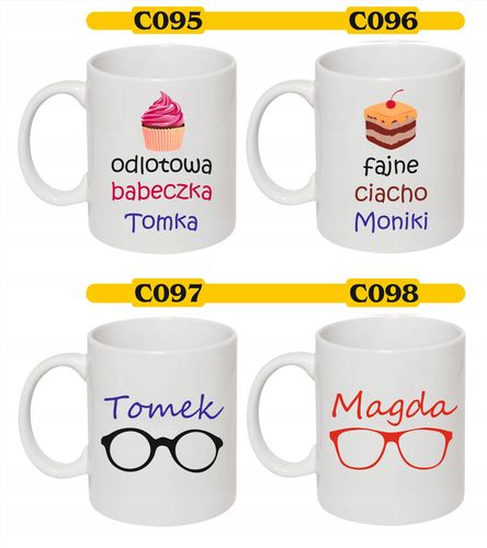 Kubki dla par prezent świąteczny dla znajomych HIT na Arena.pl