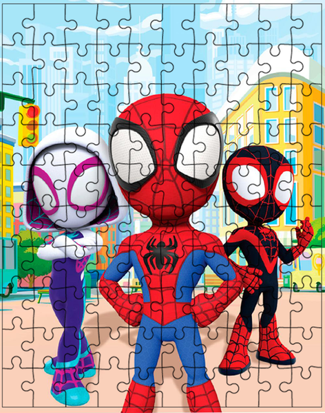 Puzzle Spidey i Przyjaciele zdjęcie 1