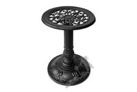 MINI STOLIK F02 - NISKI Z BLATEM KWIATOWYM ŻELIWNY