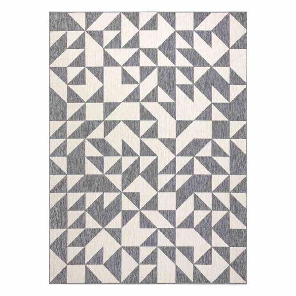 RUG/LU/WINK/TRIANGLE/GREY+CREAM/160x230 zdjęcie 1