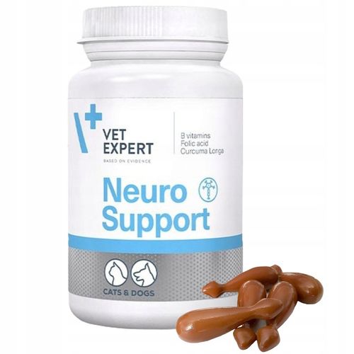 Preparat dla psów kotów na układ nerwowy Vet Expert Neurosupport 45 kaps na Arena.pl