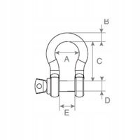 Szekla OMEGA Karabińczyk 4,75 T Xbull Osłona Gumowa Do wyciągarek OFF-ROAD