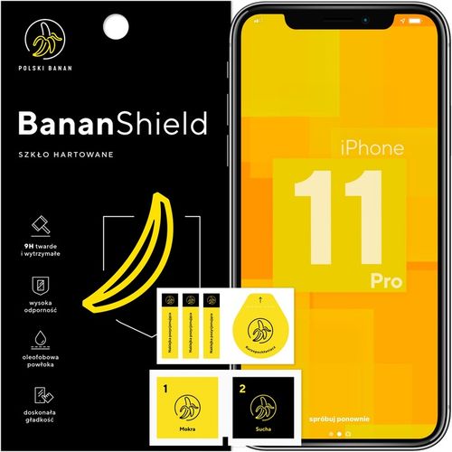 Szkło hartowane 9H BananShield do Apple iPhone 11 Pro na Arena.pl