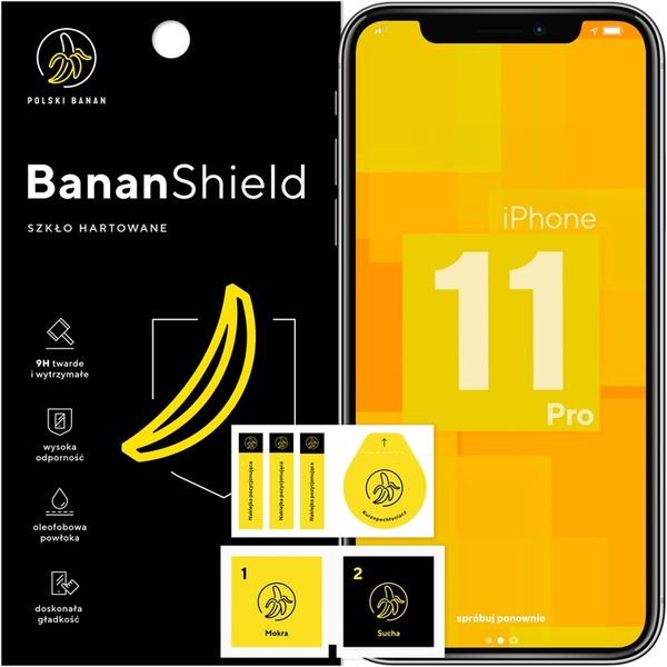 Szkło hartowane 9H BananShield do Apple iPhone 11 Pro zdjęcie 1