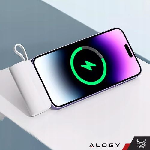 MAŁY PowerBank 5000 mAh kieszonkowy do iPhone 16 15 14 USB-C TYP-C 5000mAh na Arena.pl