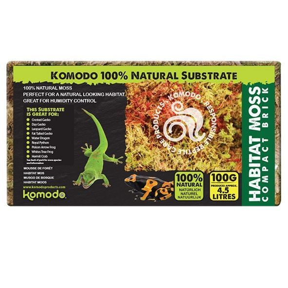 Komodo Habitat Moss 100g - mech torfowiec zdjęcie 1