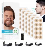 ZESTAW PLASTRY NA NOS OPASKI PRZECIW CHRAPANIU NAKŁADKA ODDYCHANIE 60 STZ