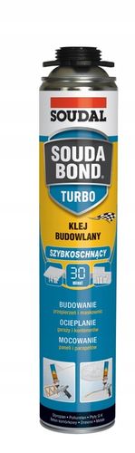 SOUDAL KLEJ SOUDABOND TURBO SZYBKI PIANOKLEJ 750ml na Arena.pl