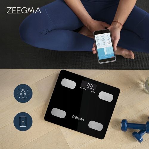 WAGA ŁAZIENKOWA ANALITYCZNA SMART ANALIZA 200kg IOS LCD ANDROID na Arena.pl