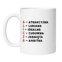KUBEK Z IMIENIEM "ALICJA"