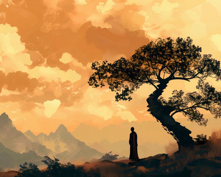 Plakat 50x40cm Zen zdjęcie 1