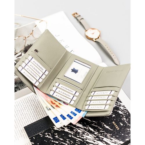 pojemny portfel damski w kwiaty zamykany na zatrzask - 4u cavaldi na Arena.pl