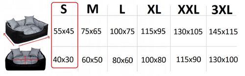 legowisko dla psa kojec ecco 55x45 cm wodoodporne beżowe na Arena.pl