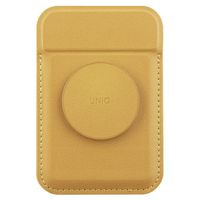 uniq flixa magnetyczny portfel na kartyz podpórką żółty/canary yellow