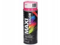 lakier akryl różowy telemagenta połysk maxicolor ral4010 400ml spray motip