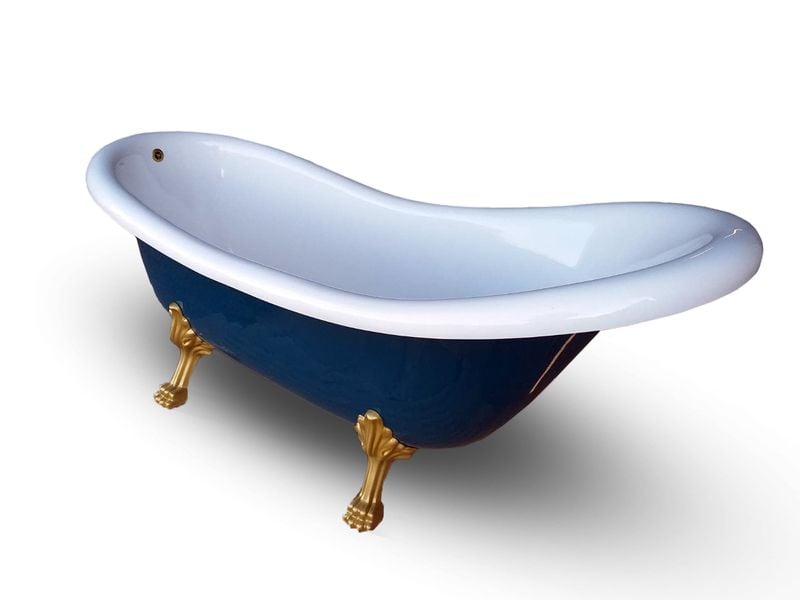 WANNA WOLNOSTOJĄCA RETRO  MIRIAM 160 CM zdjęcie 1