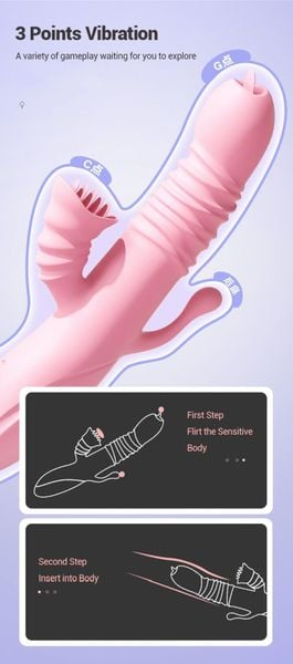 Wibrator-Ada USB -Pink zdjęcie 10