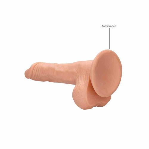 Dildo Z Jądrami 25 Cm Kremowe na Arena.pl