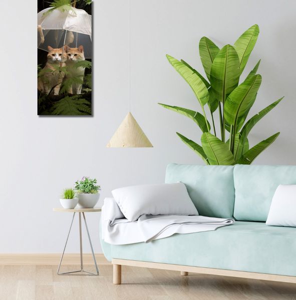 Obraz 30x70cm Podwójna Ochrona zdjęcie 2