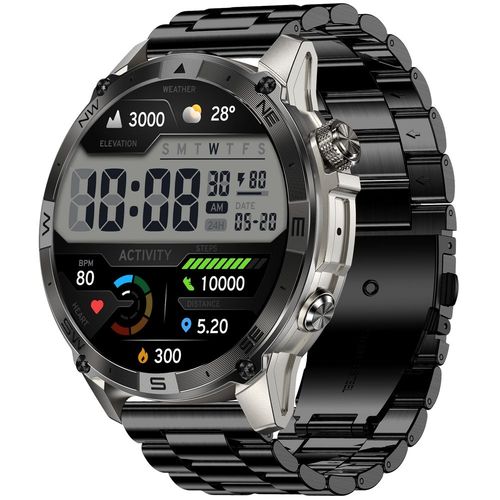smartwatch gravity grafitowy pasek + bransoleta gt46-3 na Arena.pl