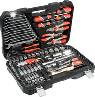YATO ZESTAW NARZĘDZIOWY KLUCZE NASADOWE 1/4", 1/2" KPL 122 SZT. + TORBA