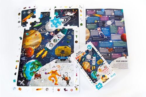 Puzzle obserwacyjne kosmos 60 elementów na Arena.pl