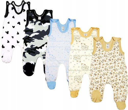 ŚPIOCHY ŚPIOSZKI bawełniane 5 PAK CH 56 KLEKLE na Arena.pl