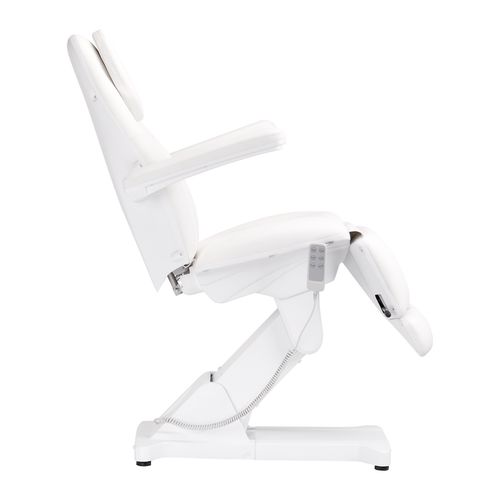 Fotel kosmetyczny elektryczny Sillon Basic 3 siln. biały na Arena.pl