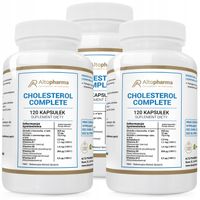 CHOLESTEROL KARCZOCH B1 B6 B9 B12 WEGE 3x120 kap